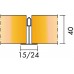 35444032 Потолочная панель Master Rigid A T24gamma (Мастер Ригид А Т24 гамма) 1200x1200x20, Белый Frost 